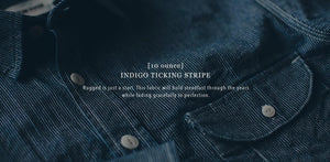Indigo Jacquard Dot Utility Shirt