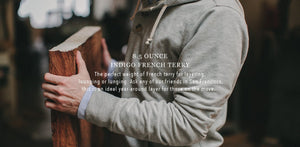 Heather Grey 3 Button Hooded Sweatshirt