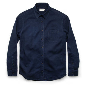 The California in Indigo Dobby