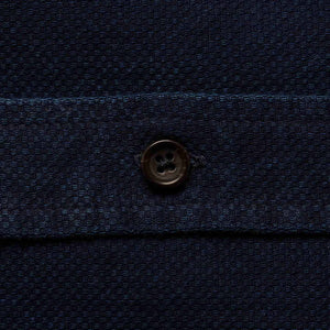 The California in Indigo Dobby