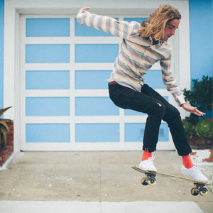 The California in Adobe Baja Stripe
