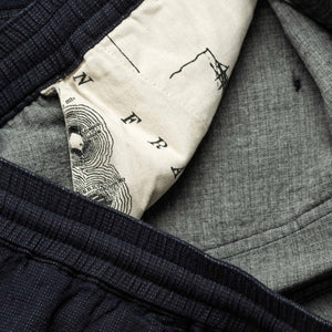 The Après Pant in Coal Double Cloth