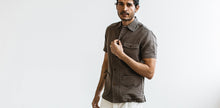 Load image into Gallery viewer, The Hemingway in Walnut Double Cloth
