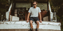Load image into Gallery viewer, The Après Short in Indigo Crepe

