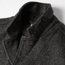 Load image into Gallery viewer, The Gibson Jacket in Charcoal Birdseye Wool
