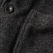 Load image into Gallery viewer, The Gibson Jacket in Charcoal Birdseye Wool
