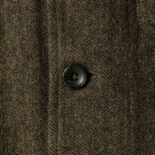 Load image into Gallery viewer, The Gibson Jacket in Olive Herringbone Wool
